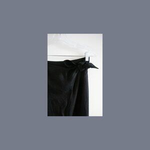 Suzan Grant Linen Wrap Skirt